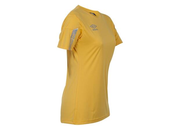 UMBRO Core SS Jersey W Gul 42 Spelartröja kort ärm dam 
